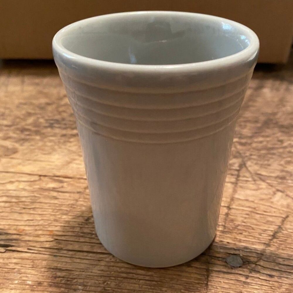 Fiestaware  Retired Color Pearl Gray Discontinued 6.5oz Tumbler